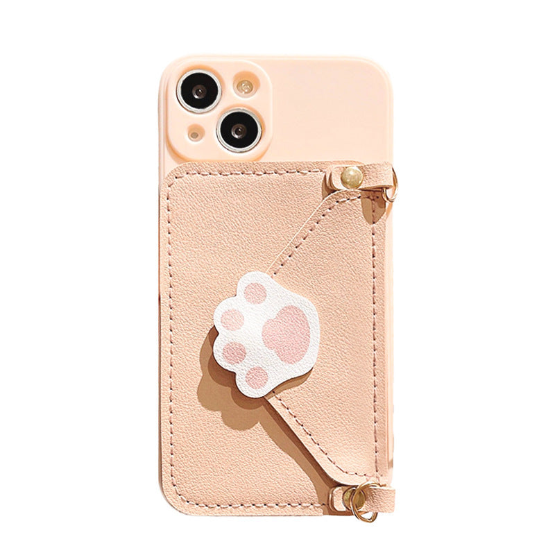 Cat's Paw Phone Case Crossbody Protector